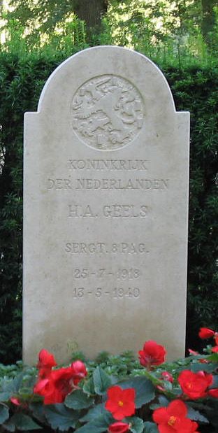 Afbeelding van graf of monument van Hendrik Albertus Geels