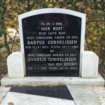 Grafsteen van Bartus Cornelissen