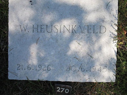 Grafsteen van Willem Heusinkveld