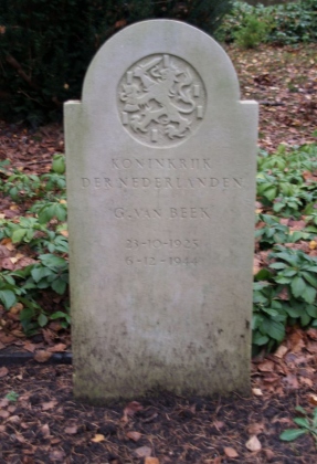 Grafsteen van Geurt van Beek