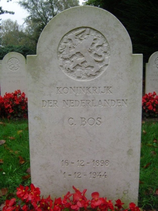 Grafsteen van Cornelis Bos