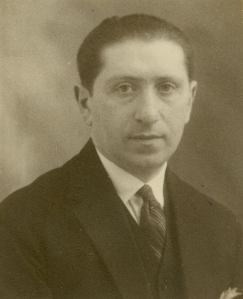 Portret van Izak Levison