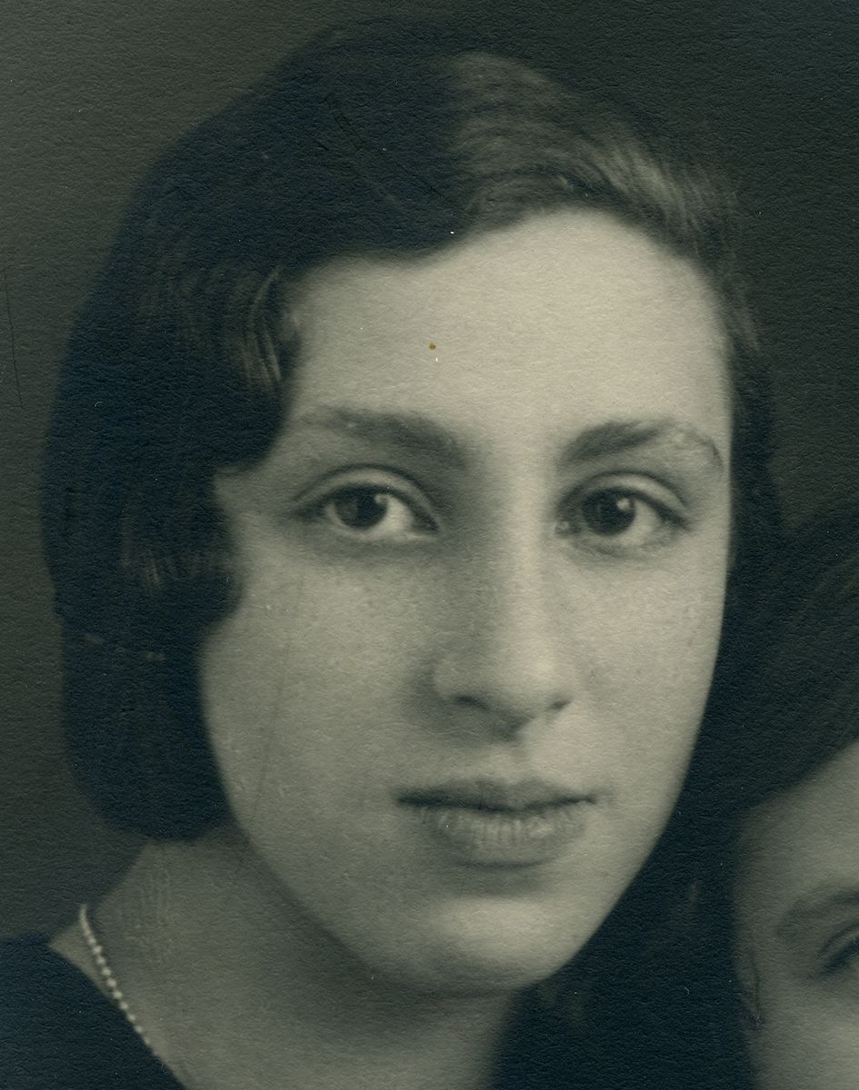 Portret van Julia Wilhelmina Woudstra