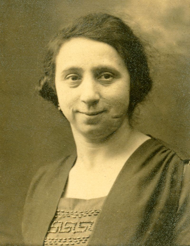 Portret van Florine Bertha Bernheim