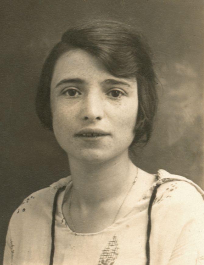 Portret van Elisabeth Da Silva Abenatar