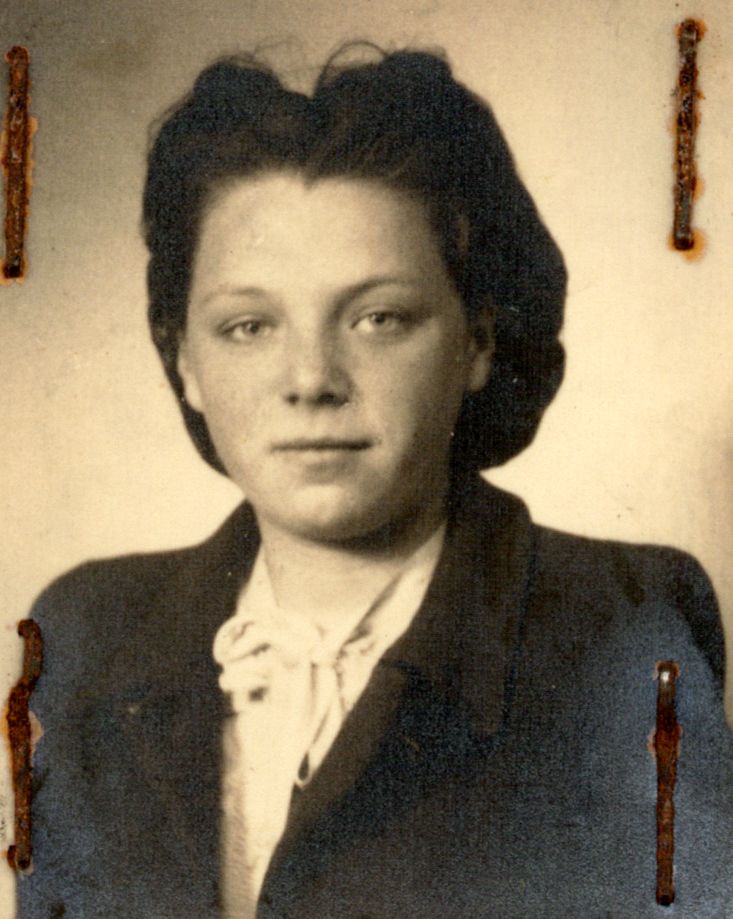 Portret van Bertha Tertaas