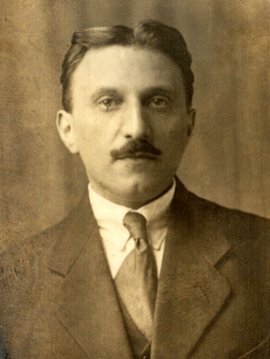 Portret van Eliazar Van Houten