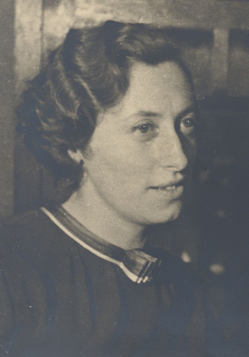 Portret van Charlotte Hamburger