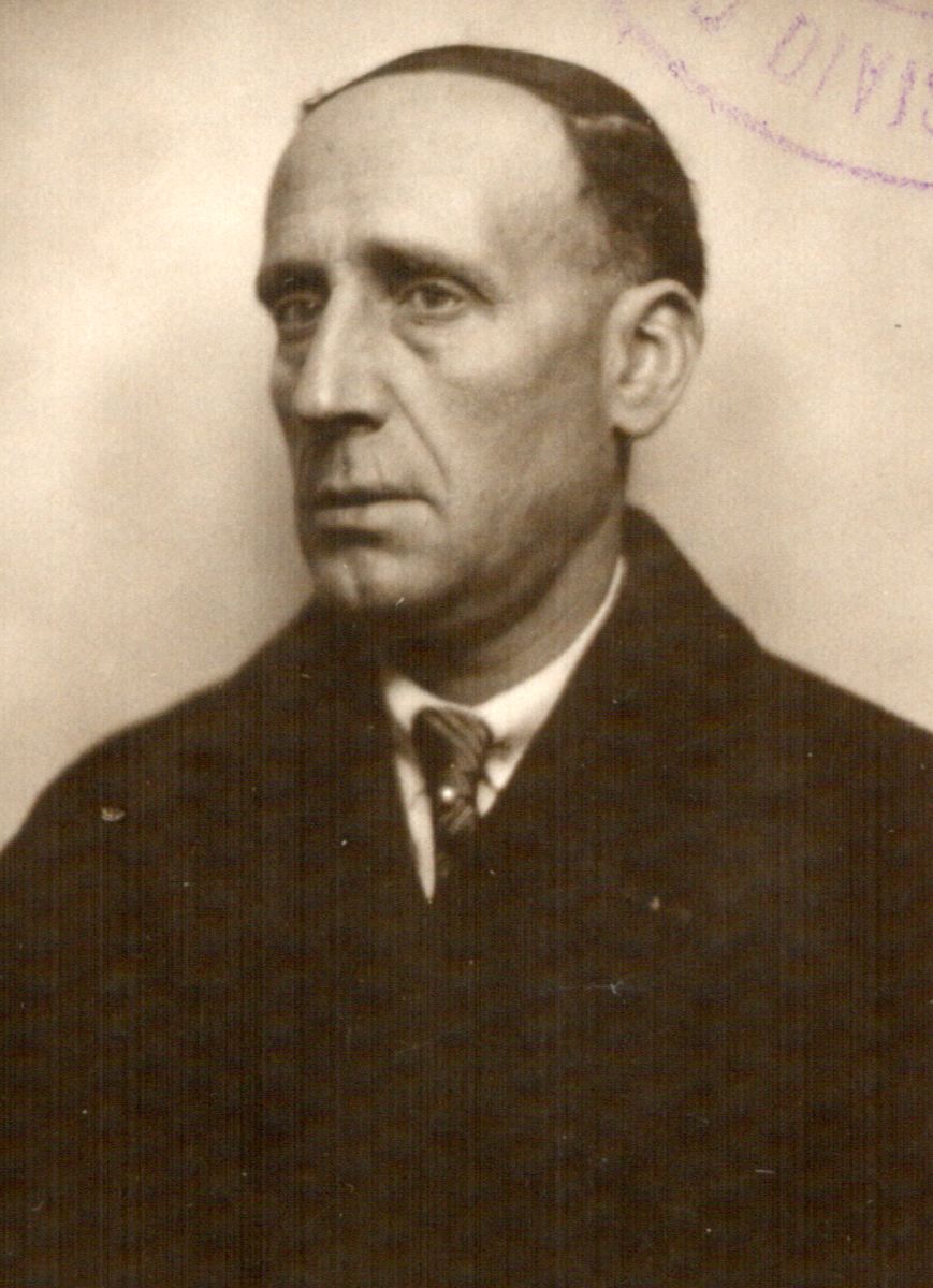 Portret van Henri Haskel Hoffmann