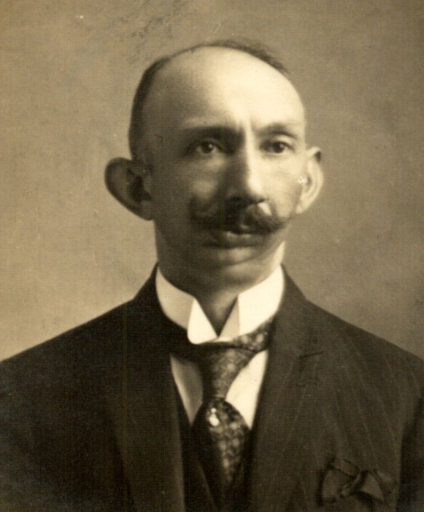 Portret van David Van Cleef