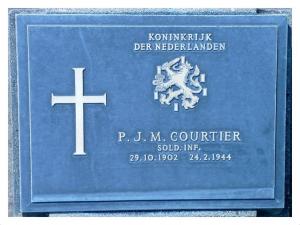 Portret van Petrus Johannes Maria Courtier