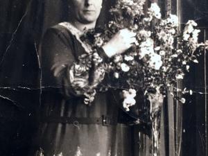 Portret van Elisa Adriana Petronella van der Klijn-Wooning