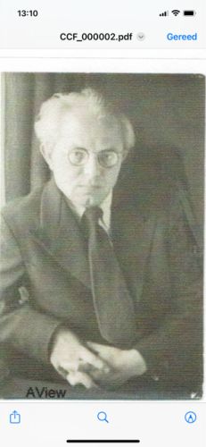 Portret/afbeelding van Hans Maria Scheifes