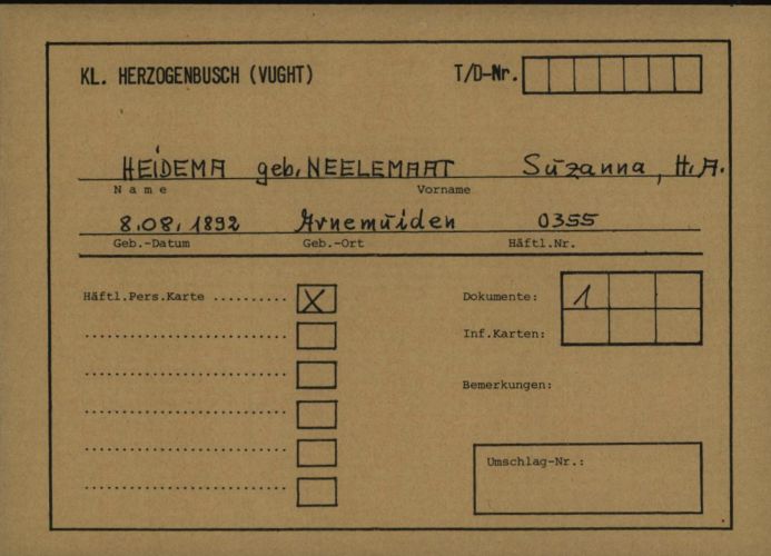 Portret/afbeelding van S.H.A. Heidema-Nelemaat