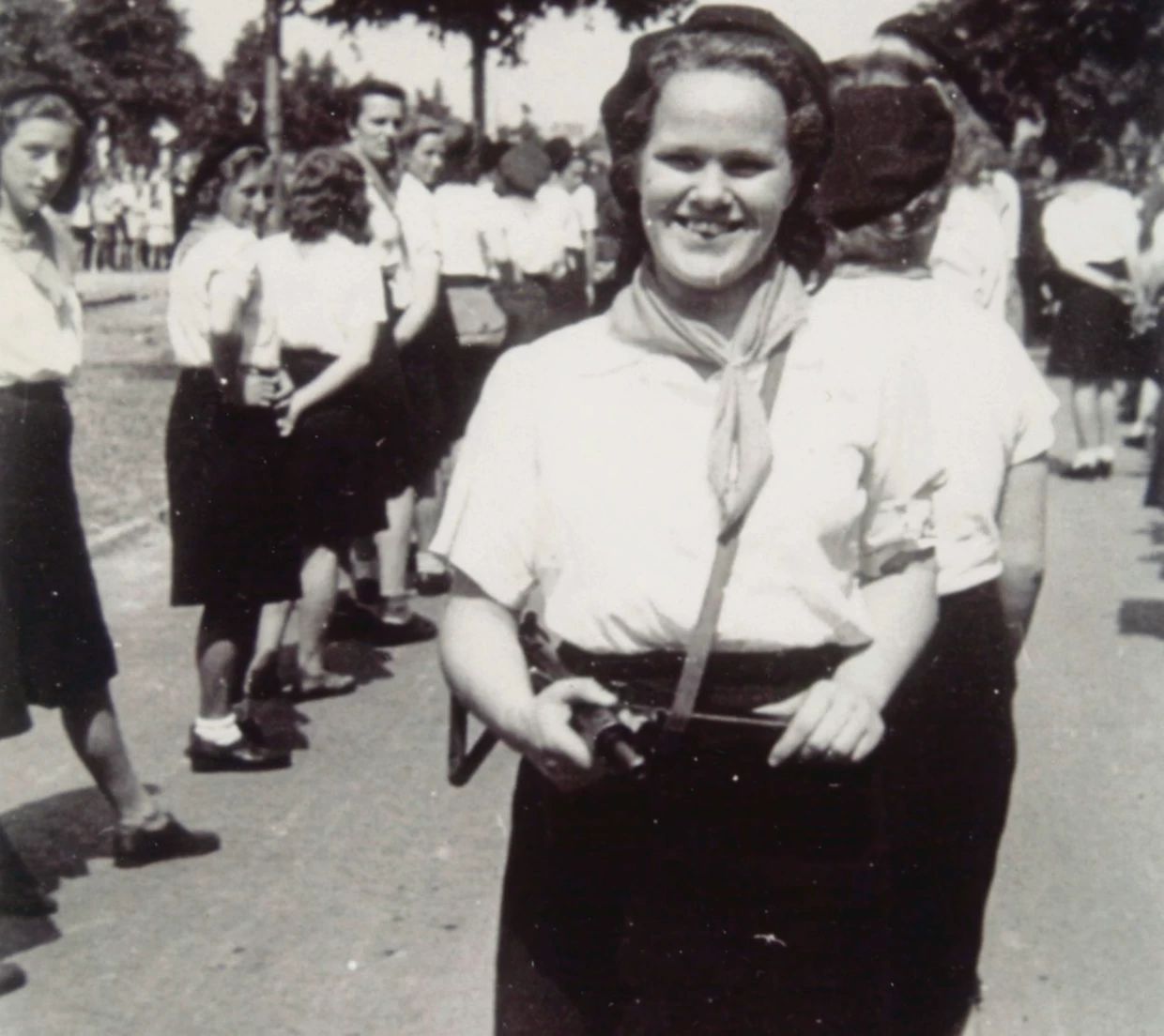 Foto van Lenie Dicke. Bron: Vrouwen van Trouw.