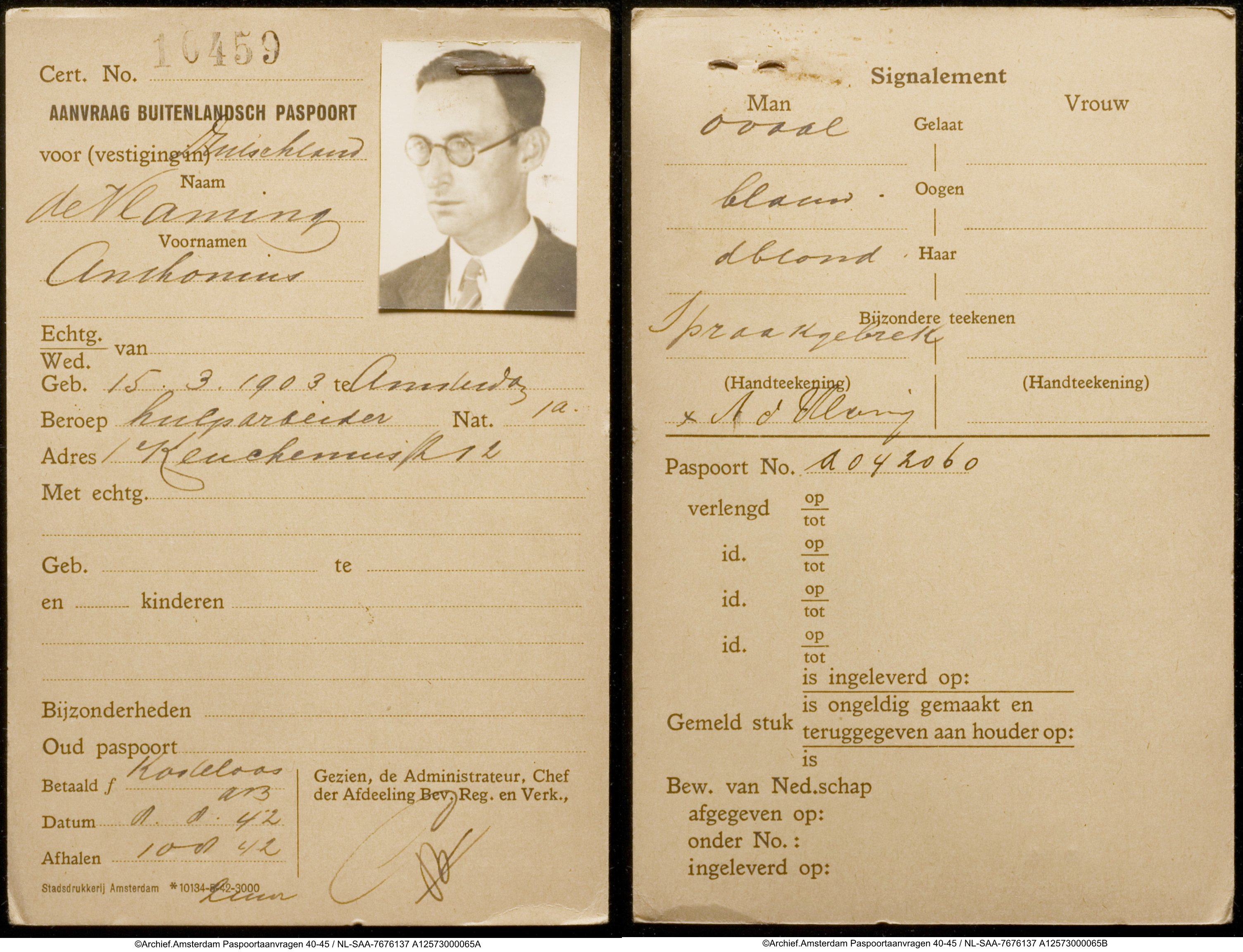 Anthonius de Vlaming