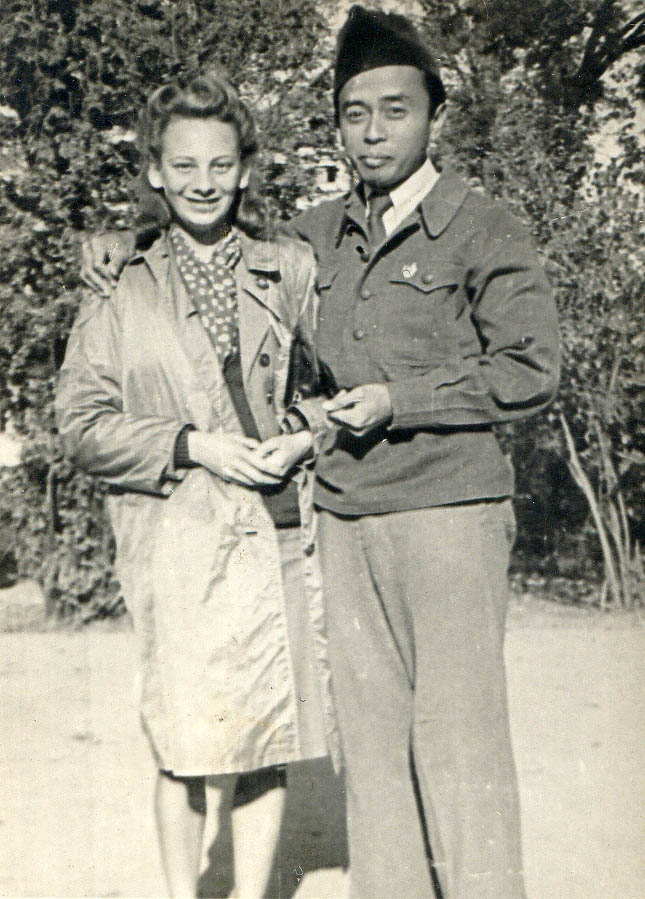 Foto van Djajeng en Stennie Pratomo