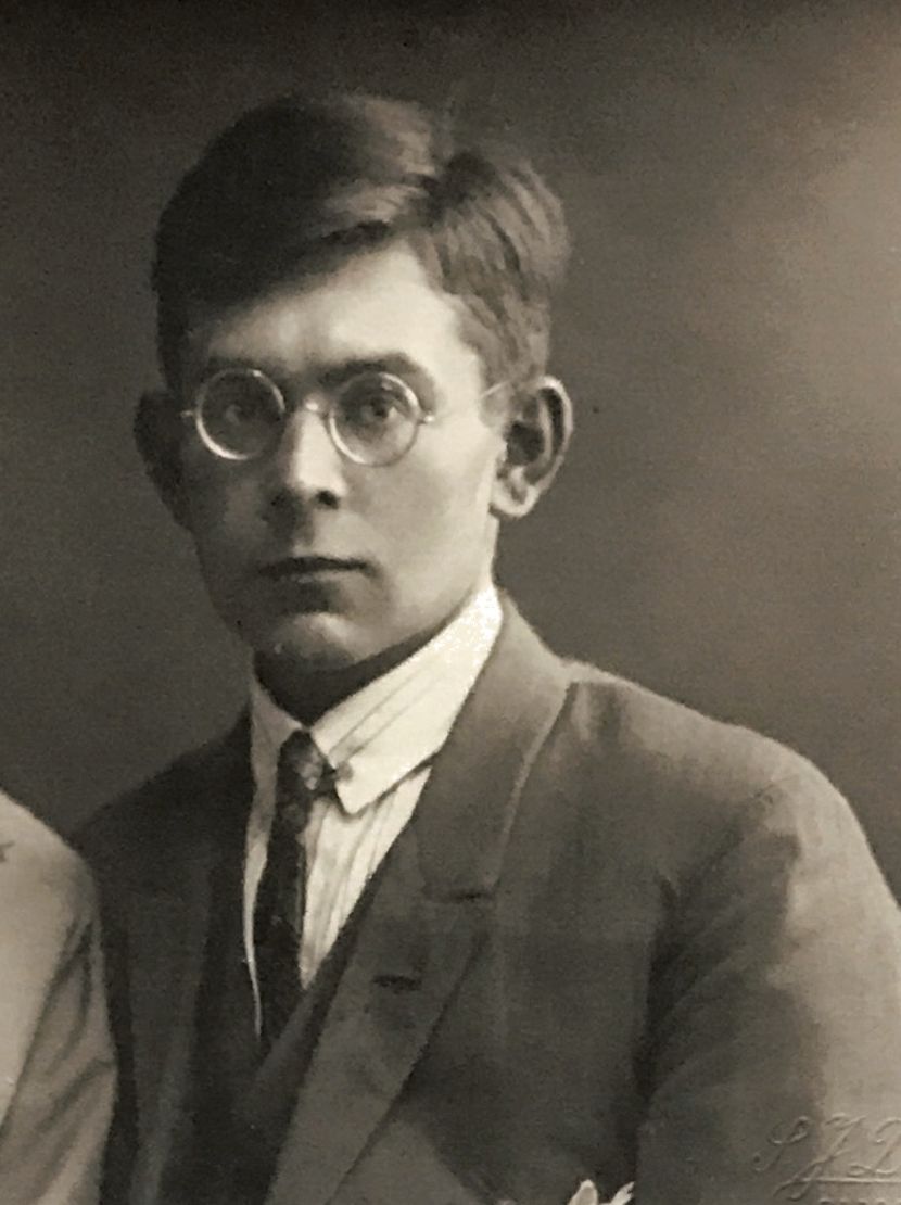 Berend Jonker (uitsnede van foto met vrouw Janstje Vegter)