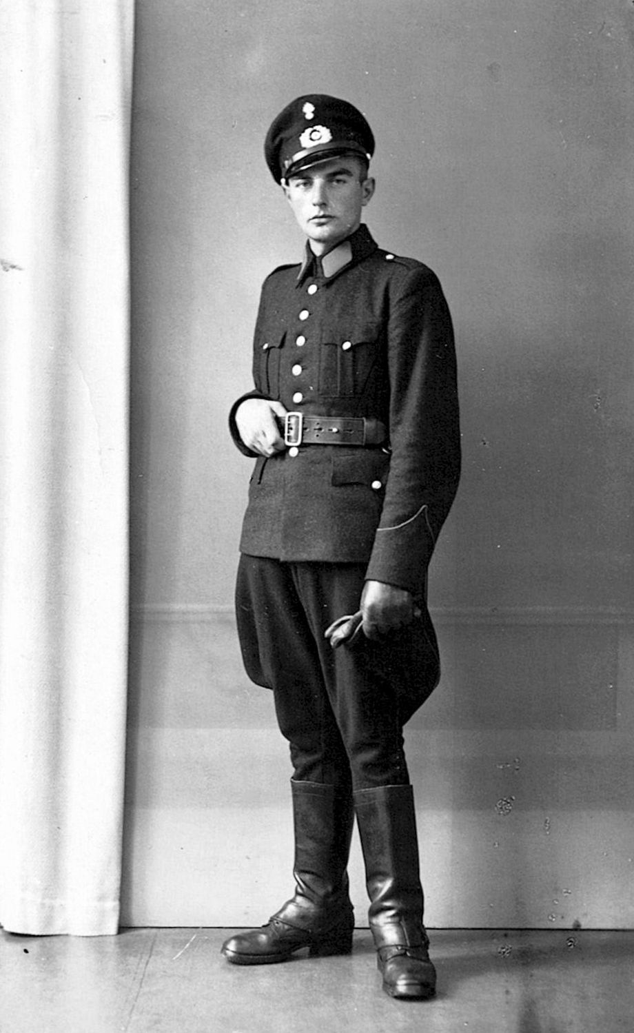 Gerrit den Braber in PAN-uniform