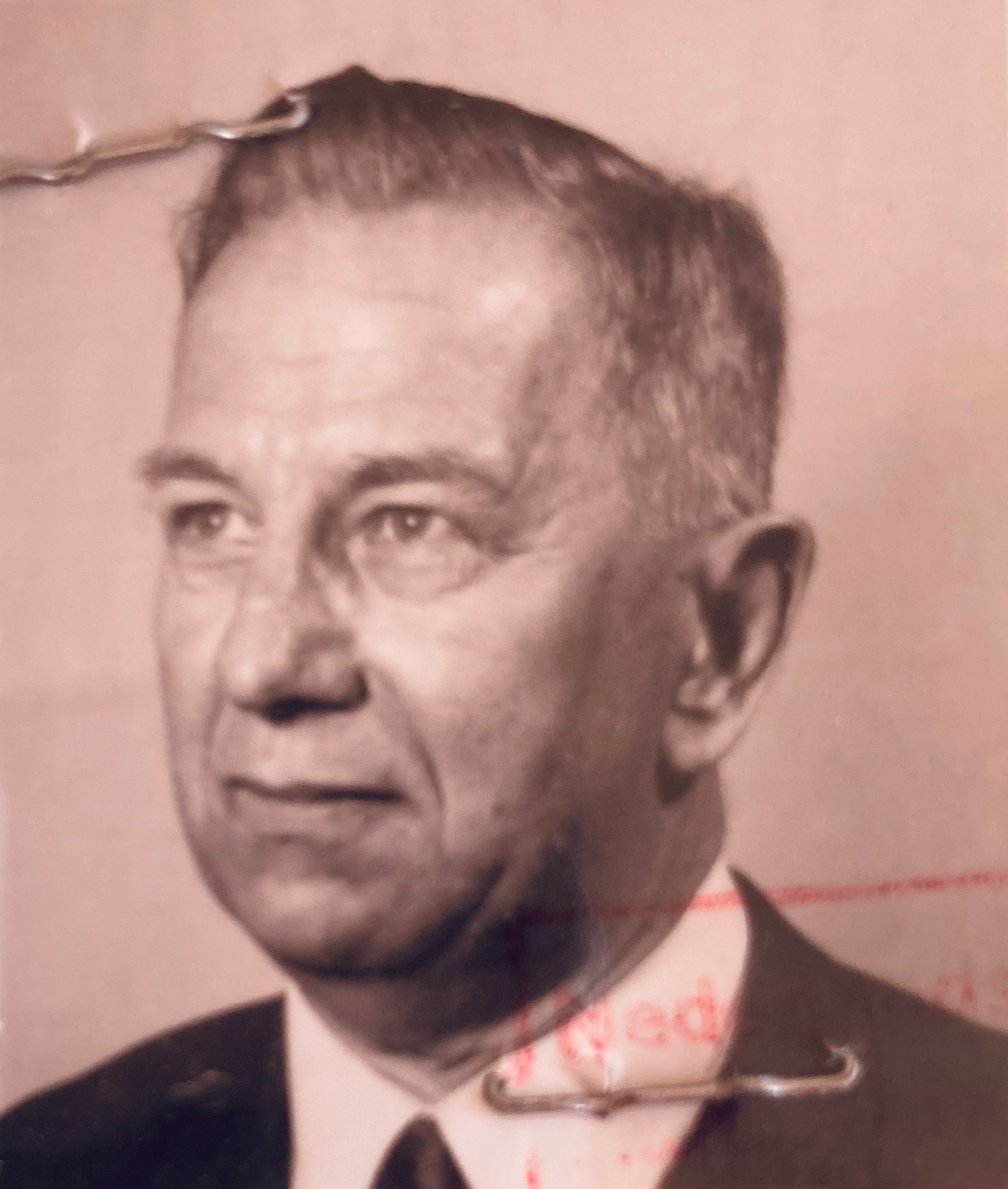 Foto voordat hij door de jap werd krijgsgevangen en naar Birma gestuurd