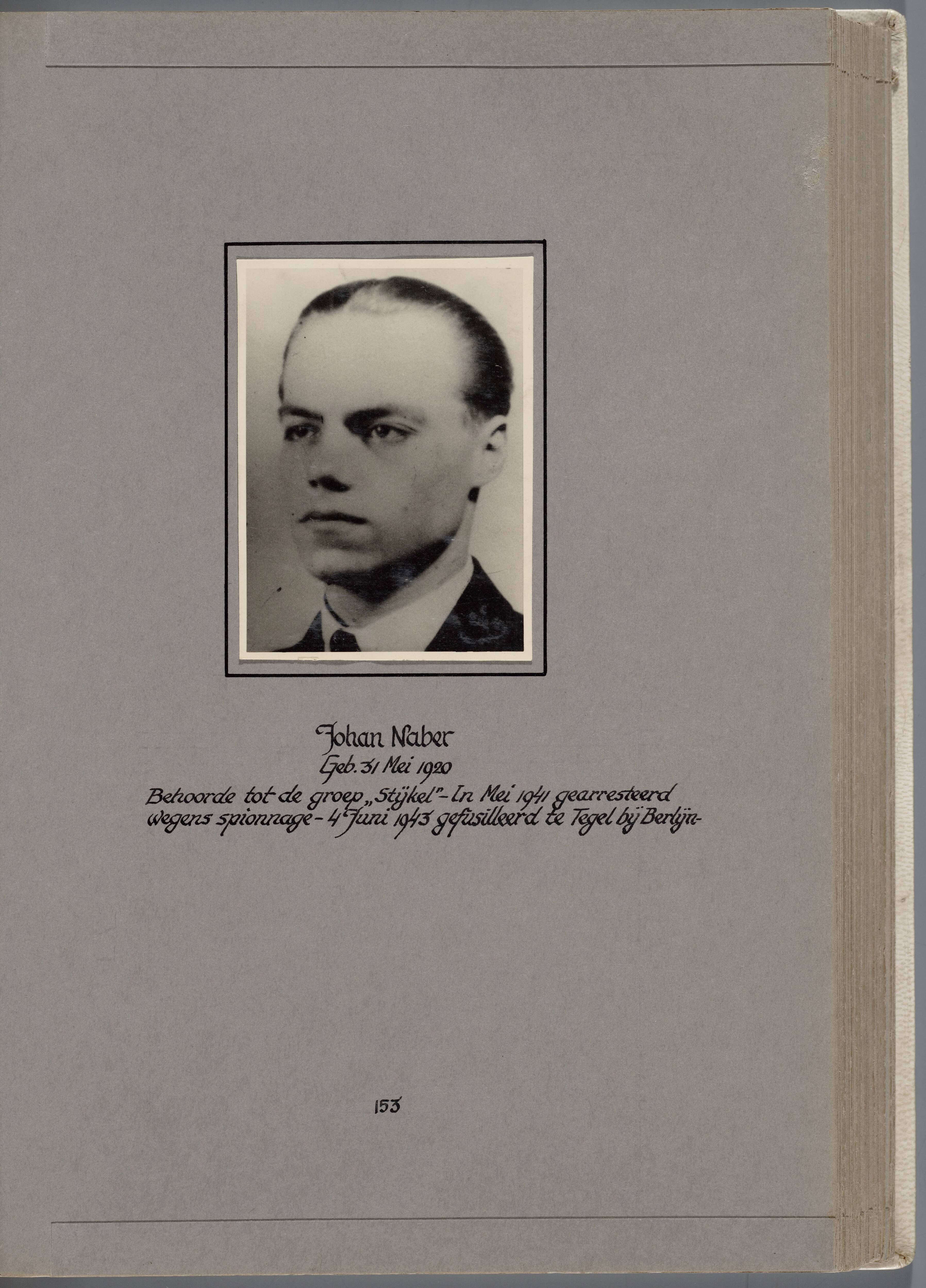 Stichting Oranjehotel: Doodenboeken Johan Naber