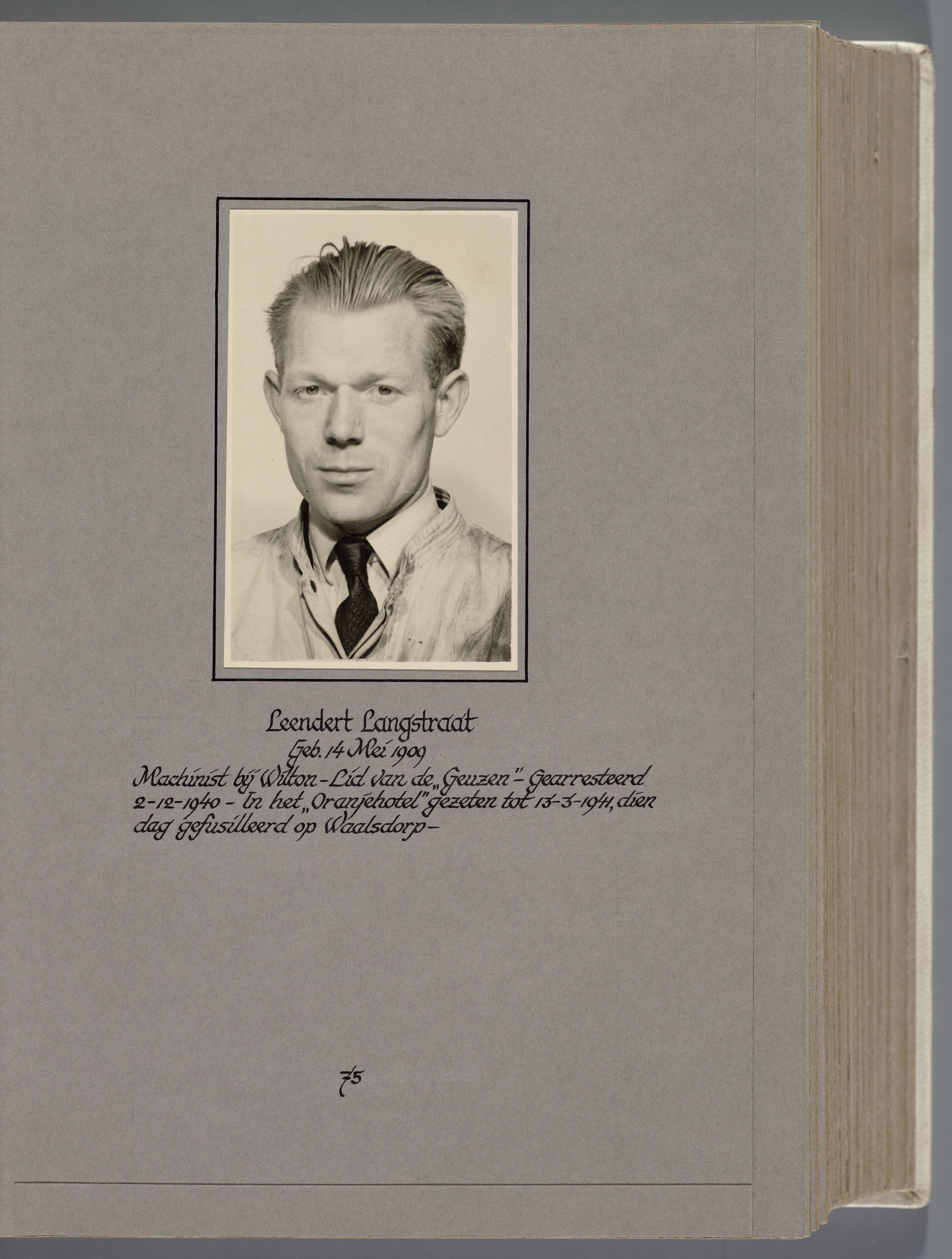 Stichting Oranjehotel: Doodenboeken Pieter Christiaan Doelman