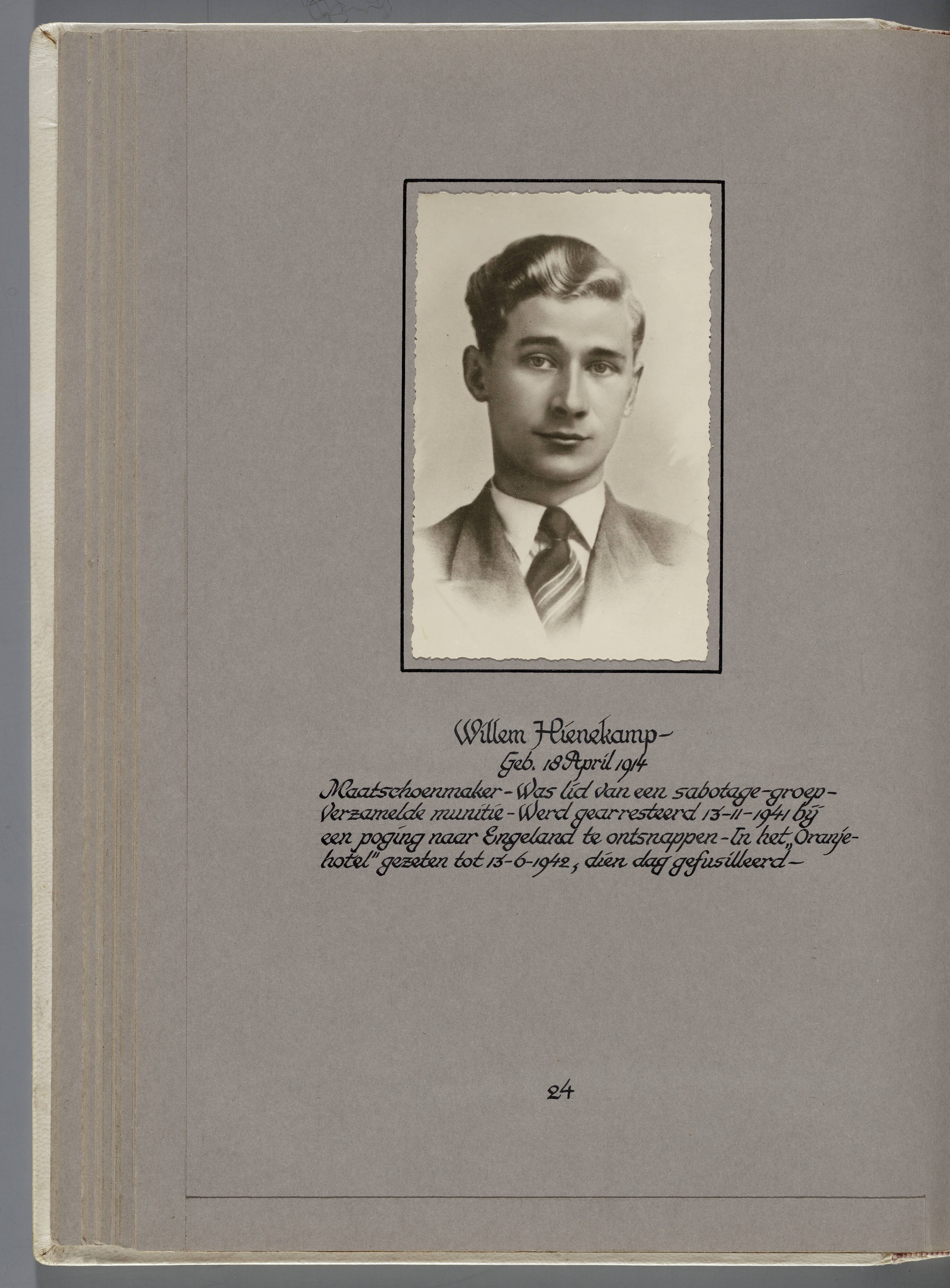 Stichting Oranjehotel: Doodenboeken Johan Hissink
