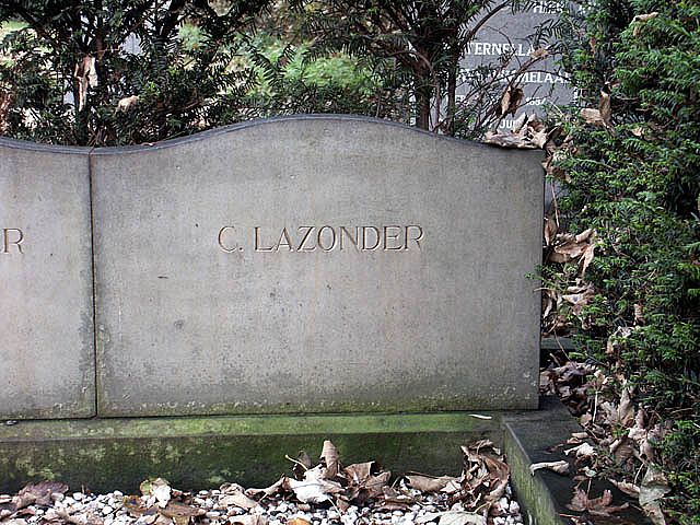 Afbeelding van graf of monument van Cornelis Lazonder