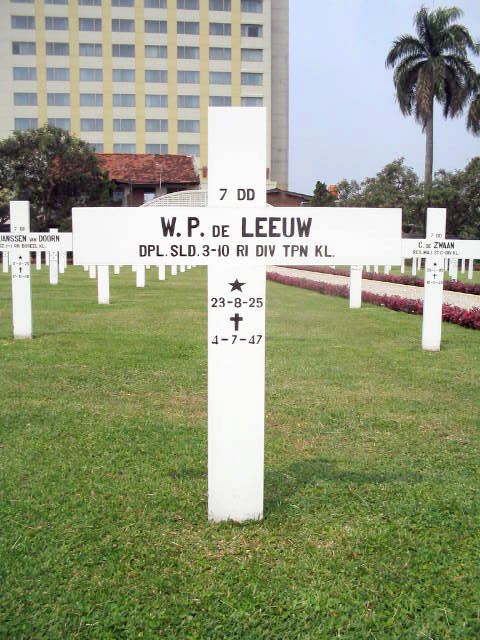 Afbeelding van graf of monument van Wouterus Petrus de Leeuw