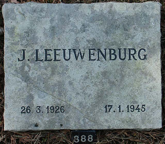 Afbeelding van graf of monument van Jan Leeuwenburg