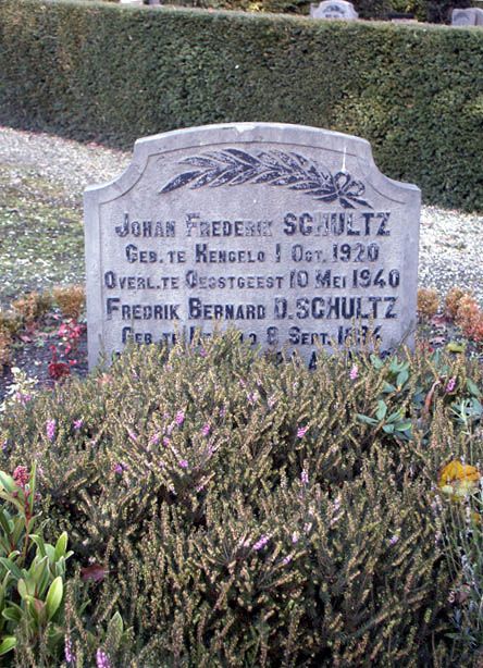 Afbeelding van graf of monument van Johan Frederik Schultz