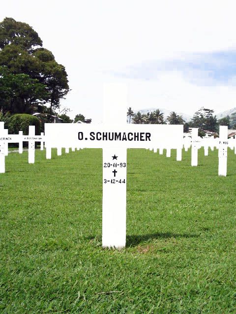 Afbeelding van graf of monument van Otto Schumacher