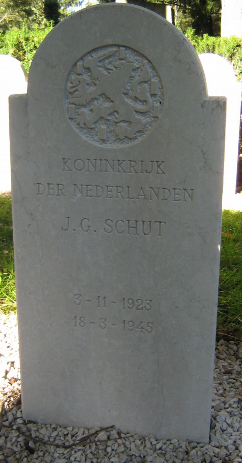 Afbeelding van graf of monument van Jan Gerrit Schut
