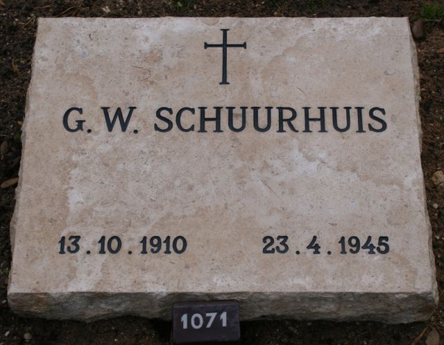 Afbeelding van graf of monument van Gerrit Willem Schuurhuis