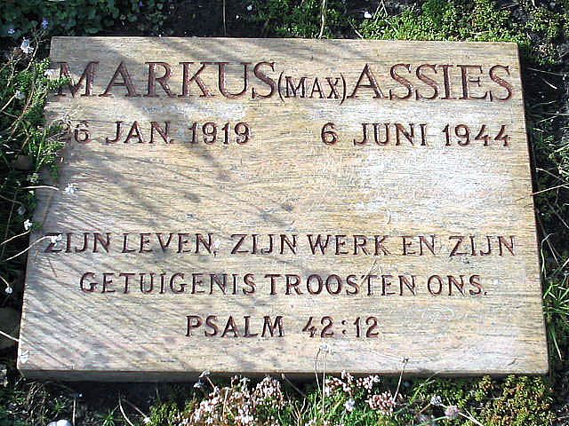 Afbeelding van graf of monument van Markus Assies