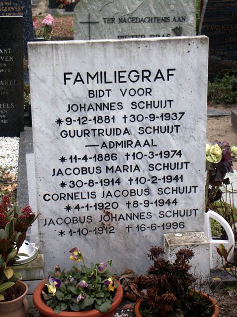 Afbeelding van graf of monument van Cornelis Jacobus Schuijt