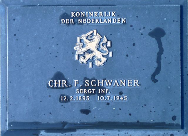 Afbeelding van graf of monument van Christian Friedrich Schwaner