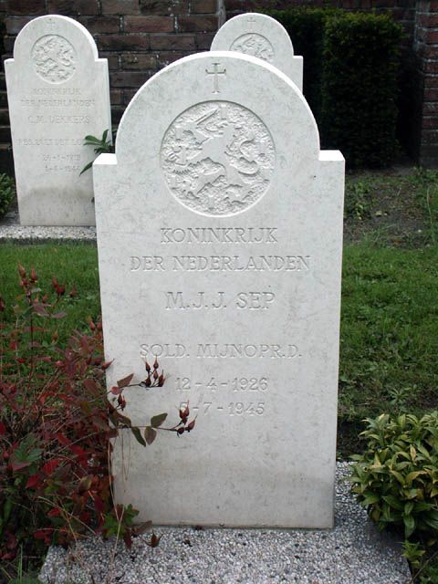 Afbeelding van graf of monument van Mathieu Johannes Jacobus Sep