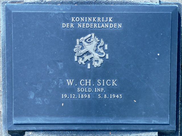 Afbeelding van graf of monument van William Charles Sick