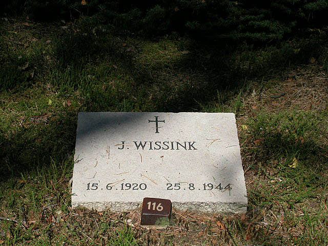 Afbeelding van graf of monument van Jan Wissink
