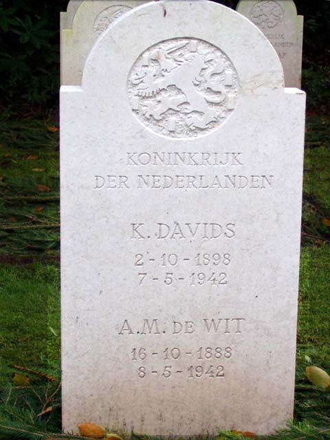 Afbeelding van graf of monument van Anthonij Martinus de Wit