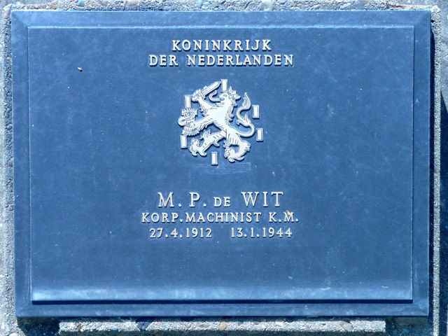 Afbeelding van graf of monument van Martinus Pieter de Wit