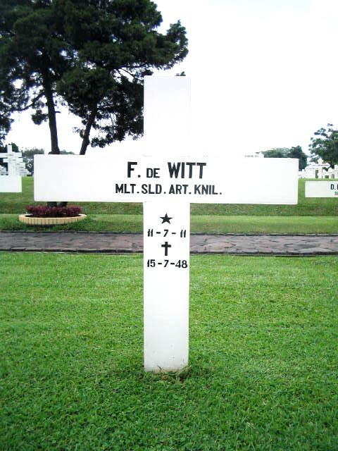 Afbeelding van graf of monument van Ferdinand de Witt