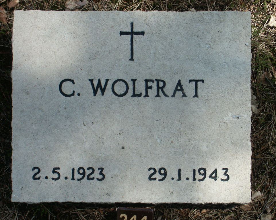 Afbeelding van graf of monument van Cornelis Wolfrat