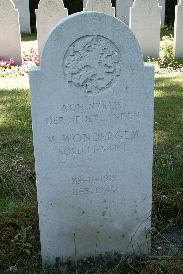 Afbeelding van graf of monument van Maarten Wondergem