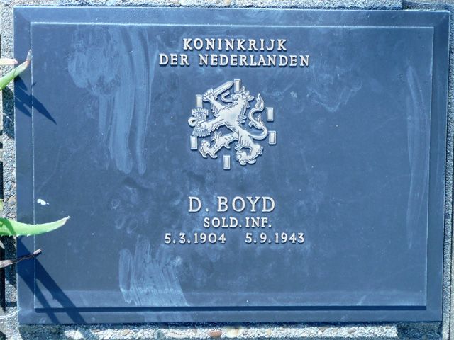 Afbeelding van graf of monument van Donald Boyd