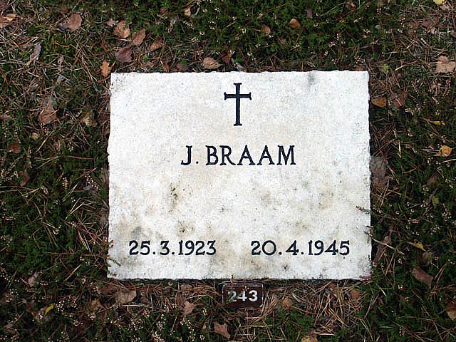Afbeelding van graf of monument van Johannes Braam