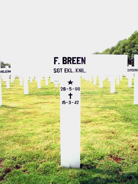 Afbeelding van graf of monument van Frederik Breen