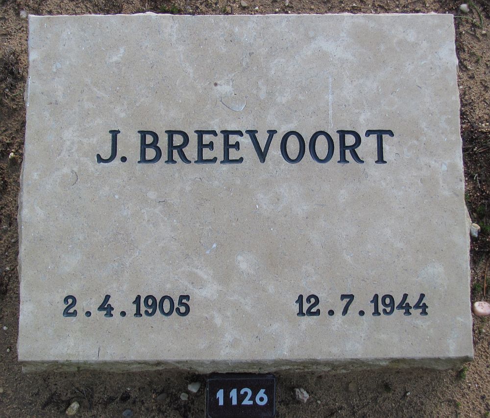 Afbeelding van graf of monument van Jacobus Breevoort