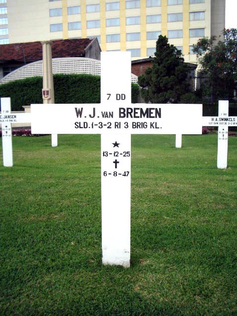 Afbeelding van graf of monument van Wilhelmus Johannes van Bremen